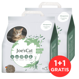 JRS Joe's Cat Ekologiczny żwirek zbrylający dla kot&oacute;w 2 x 8L (3kg) 1+1 GRATIS