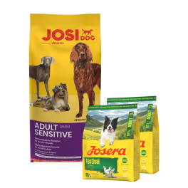 JOSERA JosiDog Adult Sensitive 15 kg + 2x900g karmy GRATIS