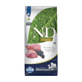 FARMINA N&D Prime Dog Lamb & Blueberry Adult Medium & Maxi 12 kg jagnięcina i jagoda, karma dla psów ras średnich i dużych