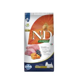 FARMINA N&D Pumpkin lamb&blueberry Adult Mini 7 kg jagnięcina i jagody, sucha karma dla psów małych ras