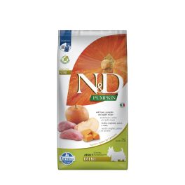 FARMINA N&D GF Pumpkin Boar & Apple Adult Mini 7 kg  dzik i jabłko, sucha karma dla psów małych ras