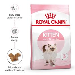 ROYAL CANIN Kitten 12x400 g karma sucha dla kociąt od 4 do 12 miesiąca życia