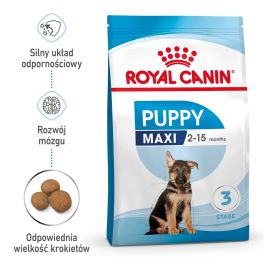 ROYAL CANIN Maxi Puppy 2x1 kg karma sucha dla szczeniąt, od 2 do 15 miesiąca życia, ras dużych
