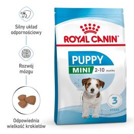 ROYAL CANIN Mini Puppy / Junior karma sucha dla szczeniąt, od 2 do 10 miesiąca życia, ras małych 12x800 g
