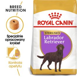 ROYAL CANIN Labrador retriever adult sterilised 12 kg sucha karma dla psów rasy labrador retriever powyżej 15 miesiąca życia po zabiegu sterylizacji