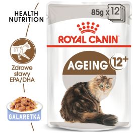 ROYAL CANIN  Ageing +12 12x85 g karma mokra w galaretce dla kotów dojrzałych