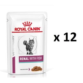 ROYAL CANIN Renal Feline Fish 12 x 85 g karma mokra dla kotów z przewlekłą niewydolnością nerek