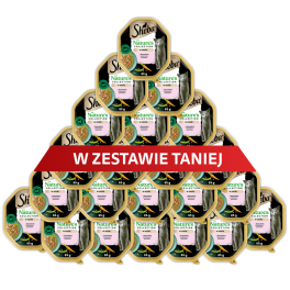 SHEBA mokra karma dla kota z łososiem sos tacka 22x85g W ZESTAWIE TANIEJ