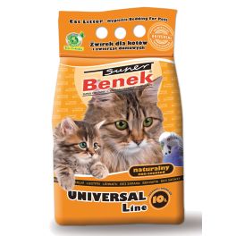 BENEK Super uniwersal Żwirek bentonitowy naturalny 10 l