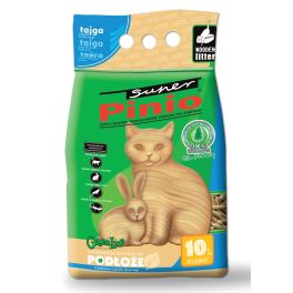 BENEK Super Pinio Żwirek drewniany pellet tajga 10 l