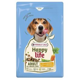 VERSELE-LAGA Happy Life Adult Light with Chicken 2,5 kg karma dla psów z nadwagą z kurczakiem