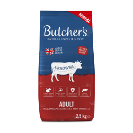 BUTCHER'S Original, sucha karma dla psa, wołowina 2,5kg