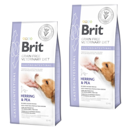 BRIT Veterinary Diets Dog Gastointestinal 2 x 12 kg
