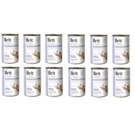 BRIT Veterinary Diet Gastrointestinal Salmon&Pea karma na wrażliwy układ pokarmowy dla psa 12x400 g