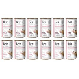 BRIT Veterinary Diet Hypoallergenic Salmon&Pea karma na alergię dla psa 12x400 g