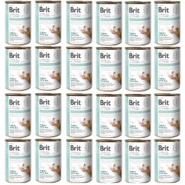 BRIT Veterinary Diet Struvite Turkey&Pea na schorzenia dróg moczowych dla psa 24x400 g