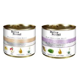 DOLINA NOTECI Premium Junior Mix smaków dla szczeniąt małe rasy 185g