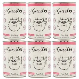 GUSSTO Cat Fresh Beef mokra karma dla kotów świeża wołowina 6x400 g