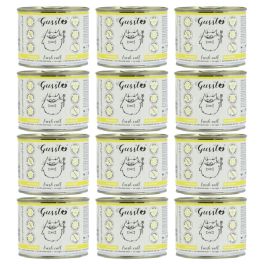 GUSSTO Cat Fresh Calf mokra karma dla kotów cielęcina 12x200 g