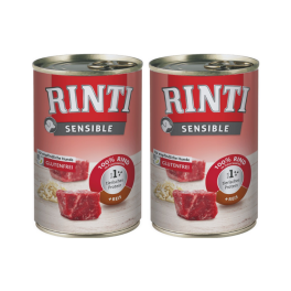 RINTI Sensible Wołowina z ryżem 400 g + 1 GRATIS