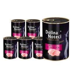 DOLINA NOTECI Premium Junior Bogata w indyka karma dla kociąt 12x400 g