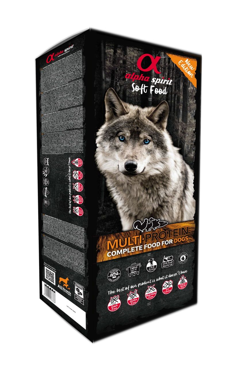 ALPHA SPIRIT karma półwilgotna Multiprotein9 kg (możliwe 169,03 zł)