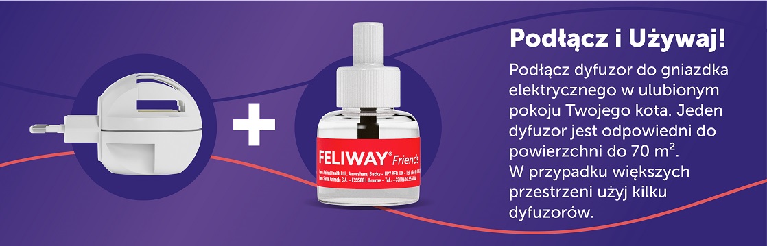 FELIWAY Friends Dyfuzor + Wkład feromony na konflikty między kotami