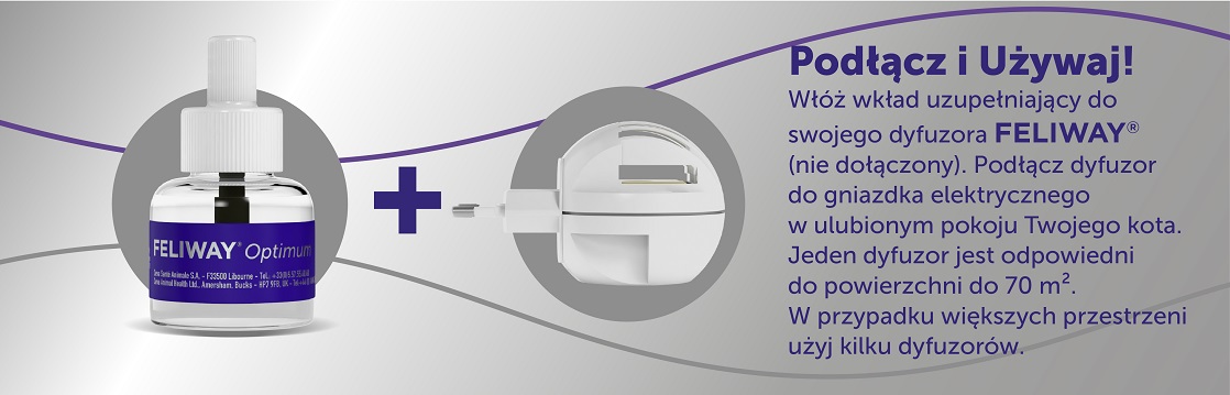 FELIWAY Optimum Wkład feromony na uspokojenie dla kota