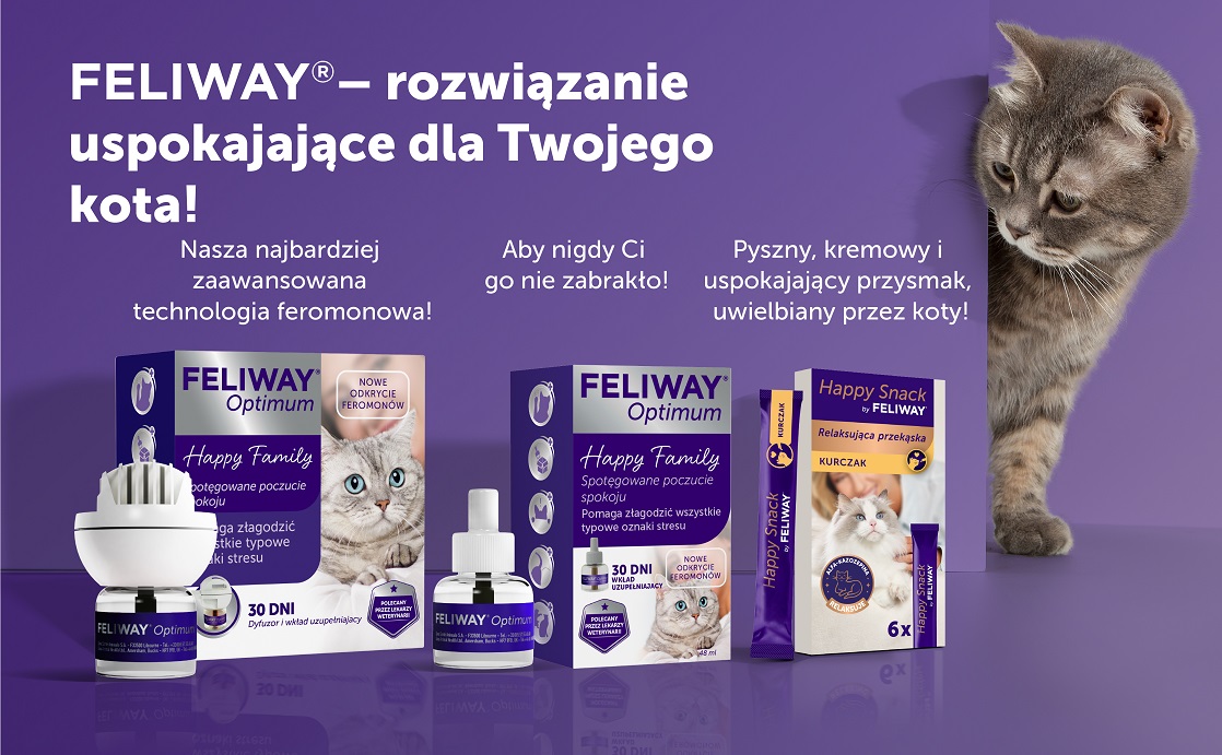 FELIWAY Optimum Wkład feromony na uspokojenie dla kota