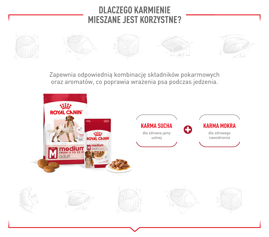 ROYAL CANIN Medium Adult 15kg karma sucha dla psów dorosłych, ras średnich
