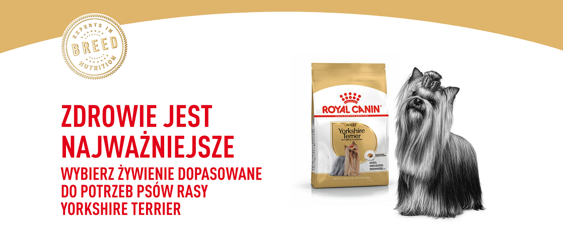 ROYAL CANIN Yorkshire Terrier Adult 7.5 kg karma sucha dla psów dorosłych rasy yorkshire terrier