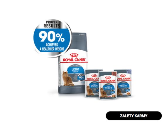 ROYAL CANIN  Light Weight Care 400 g karma sucha dla kotów dorosłych, utrzymanie prawidłowej masy ciała