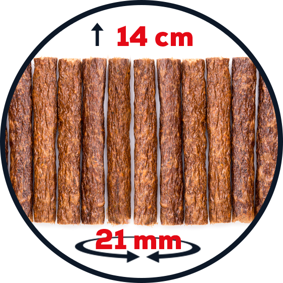 SIMPLY FROM NATURE Naturalne cygara z mięsem jelenia 7 szt.