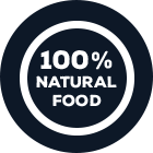 100% natural food
