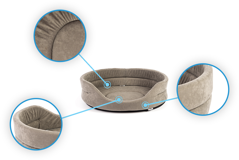 Legowisko owalne dla psa